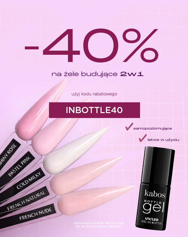 -40% na żele w butelce